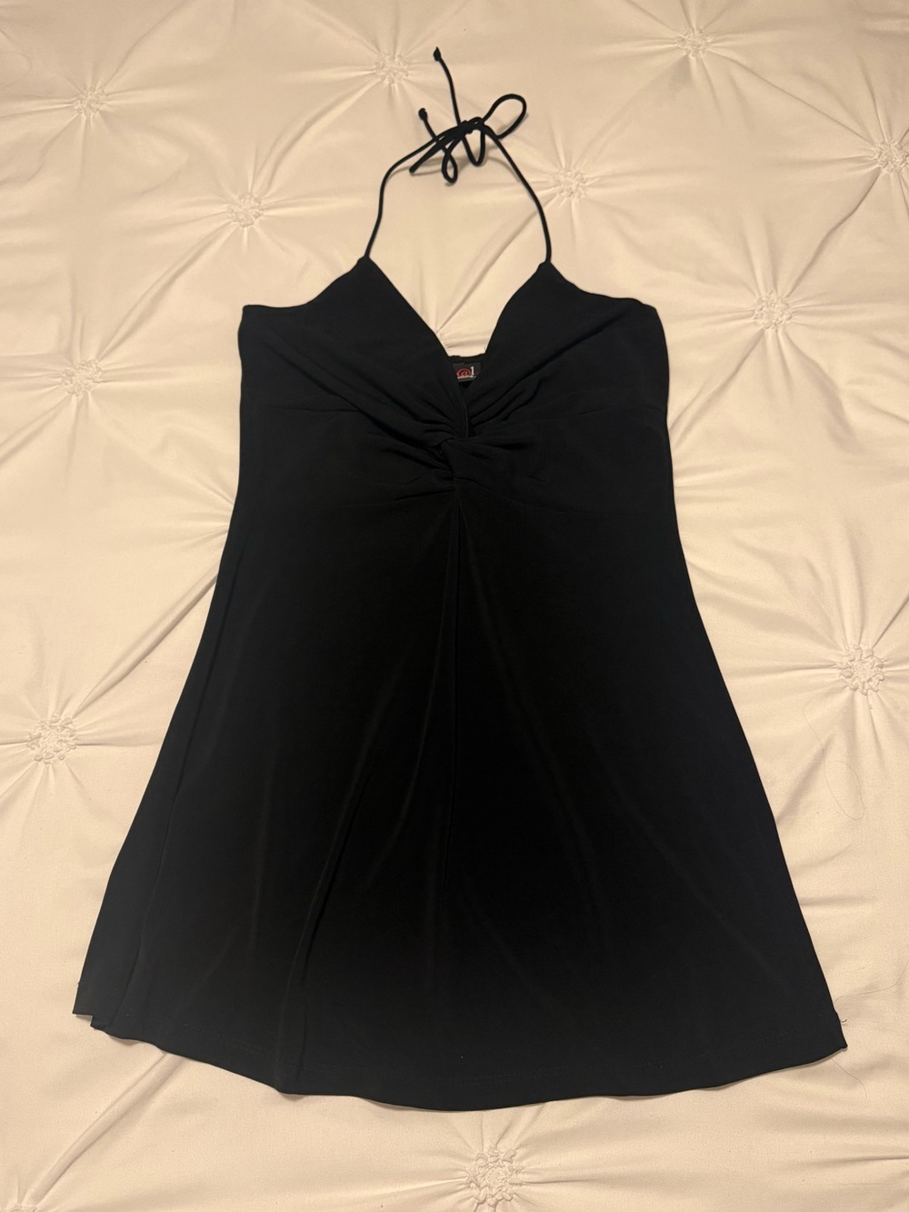 woman’s vintage halter tie top